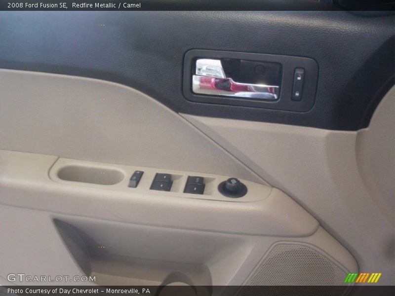 Redfire Metallic / Camel 2008 Ford Fusion SE