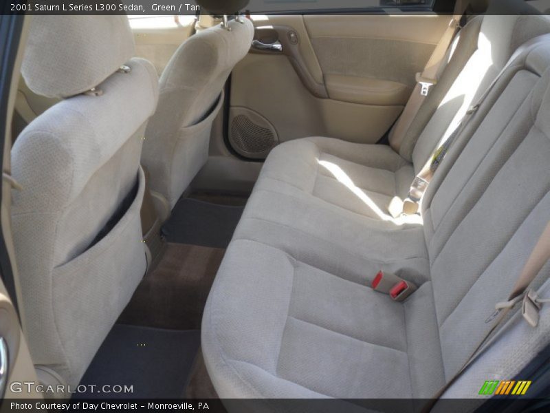 Green / Tan 2001 Saturn L Series L300 Sedan