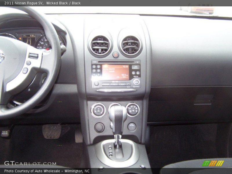 Wicked Black / Black 2011 Nissan Rogue SV