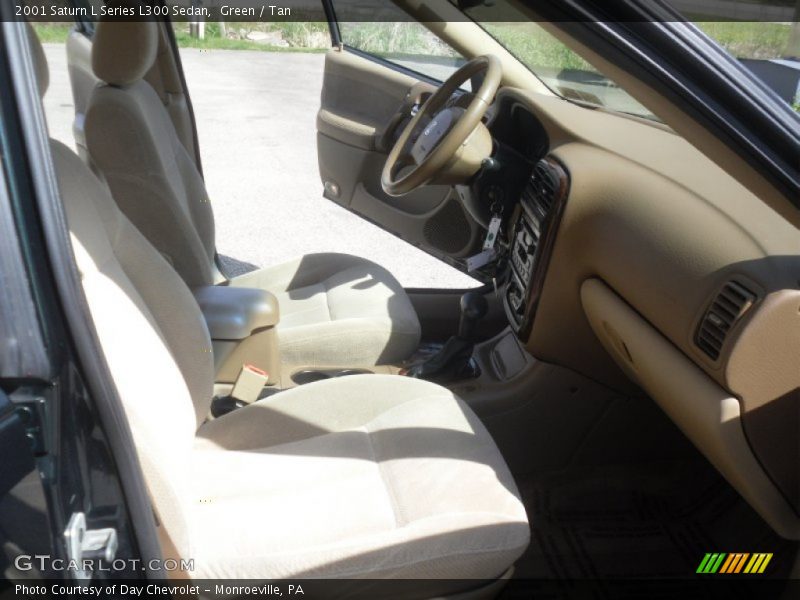 Green / Tan 2001 Saturn L Series L300 Sedan