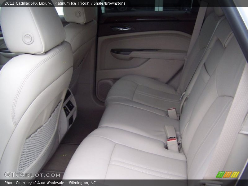 Platinum Ice Tricoat / Shale/Brownstone 2012 Cadillac SRX Luxury