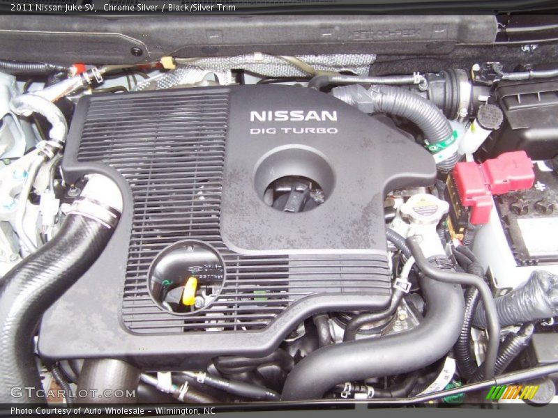 Chrome Silver / Black/Silver Trim 2011 Nissan Juke SV