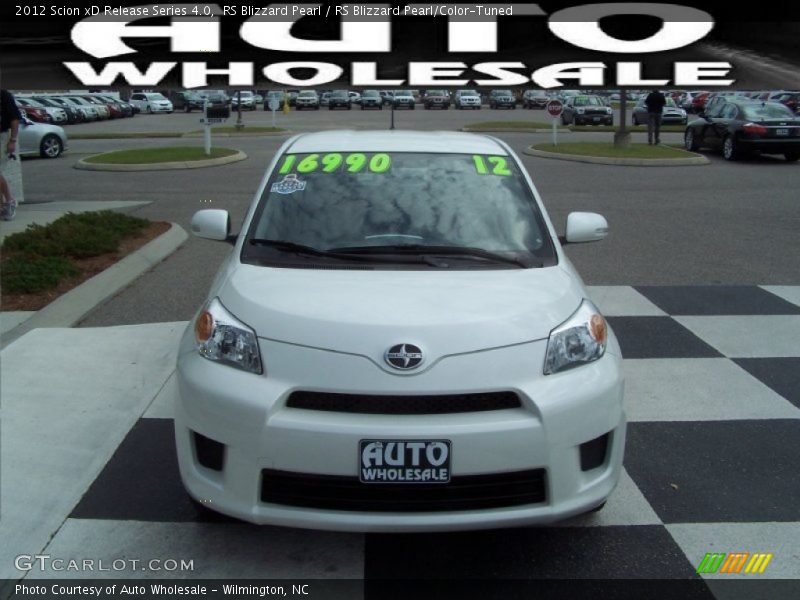 RS Blizzard Pearl / RS Blizzard Pearl/Color-Tuned 2012 Scion xD Release Series 4.0