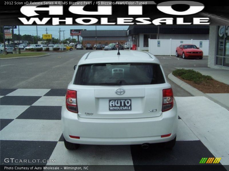 RS Blizzard Pearl / RS Blizzard Pearl/Color-Tuned 2012 Scion xD Release Series 4.0