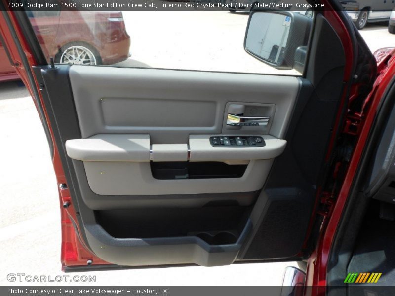 Inferno Red Crystal Pearl / Dark Slate/Medium Graystone 2009 Dodge Ram 1500 Lone Star Edition Crew Cab