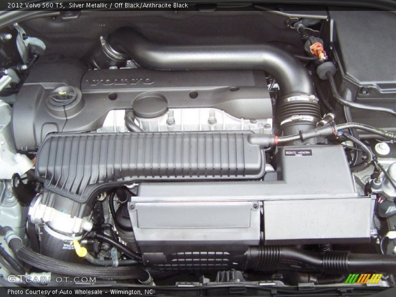 Silver Metallic / Off Black/Anthracite Black 2012 Volvo S60 T5