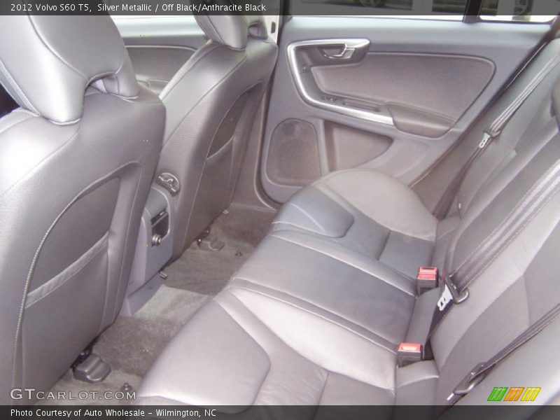 Silver Metallic / Off Black/Anthracite Black 2012 Volvo S60 T5