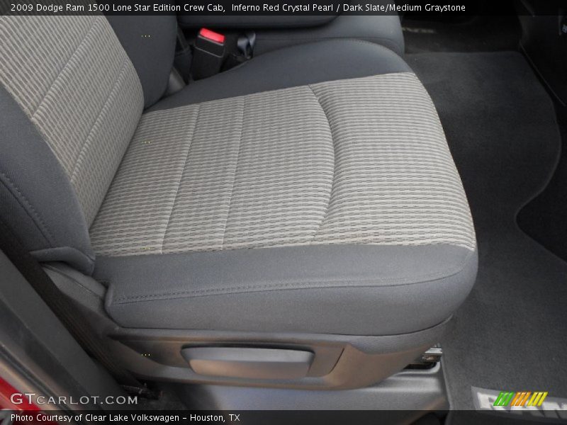 Inferno Red Crystal Pearl / Dark Slate/Medium Graystone 2009 Dodge Ram 1500 Lone Star Edition Crew Cab