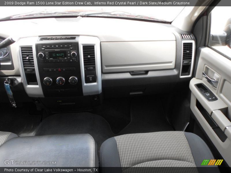 Inferno Red Crystal Pearl / Dark Slate/Medium Graystone 2009 Dodge Ram 1500 Lone Star Edition Crew Cab