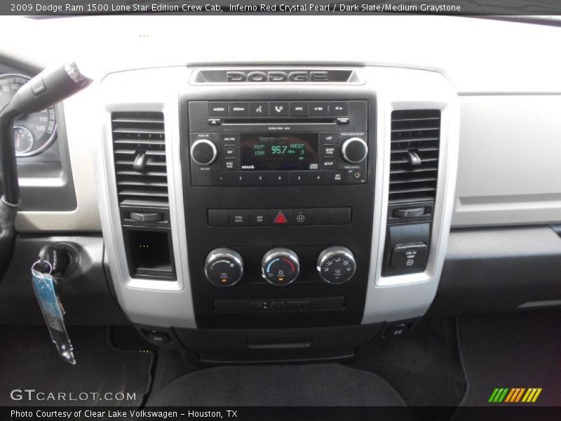 Inferno Red Crystal Pearl / Dark Slate/Medium Graystone 2009 Dodge Ram 1500 Lone Star Edition Crew Cab