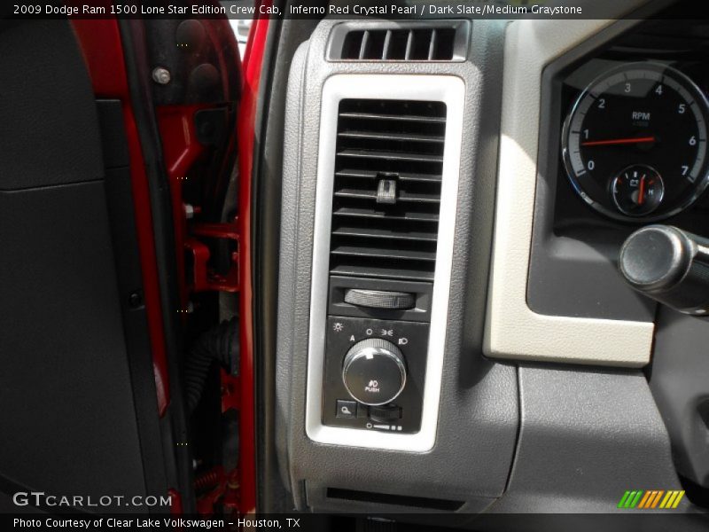 Inferno Red Crystal Pearl / Dark Slate/Medium Graystone 2009 Dodge Ram 1500 Lone Star Edition Crew Cab