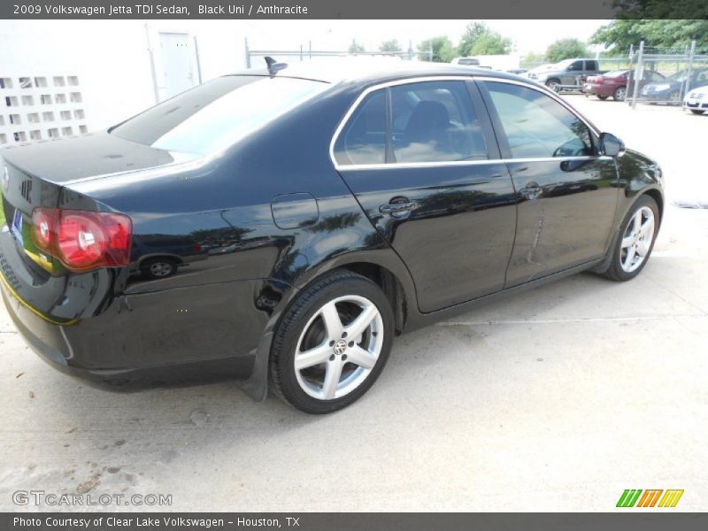 Black Uni / Anthracite 2009 Volkswagen Jetta TDI Sedan