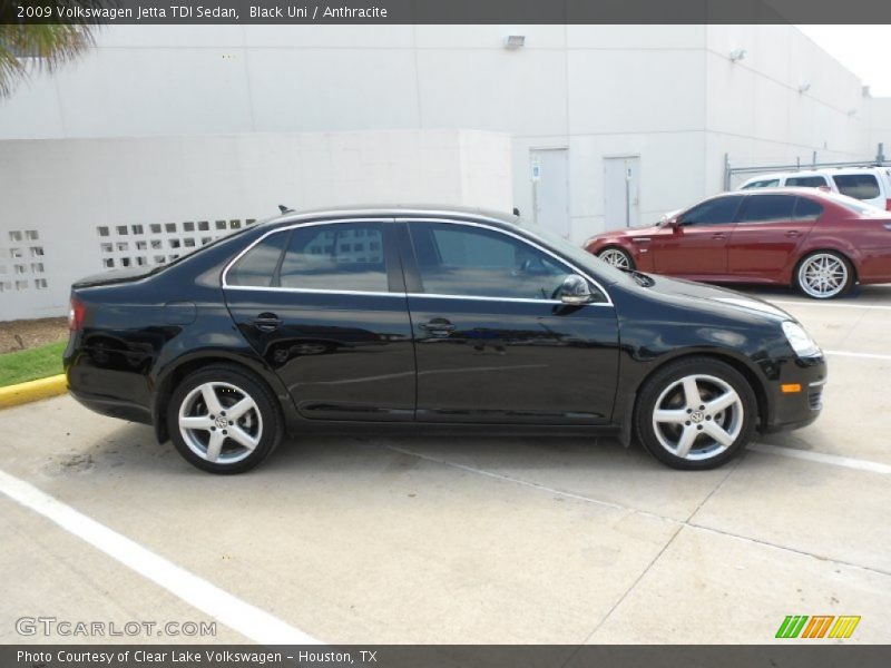 Black Uni / Anthracite 2009 Volkswagen Jetta TDI Sedan