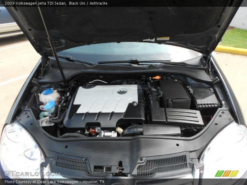 Black Uni / Anthracite 2009 Volkswagen Jetta TDI Sedan