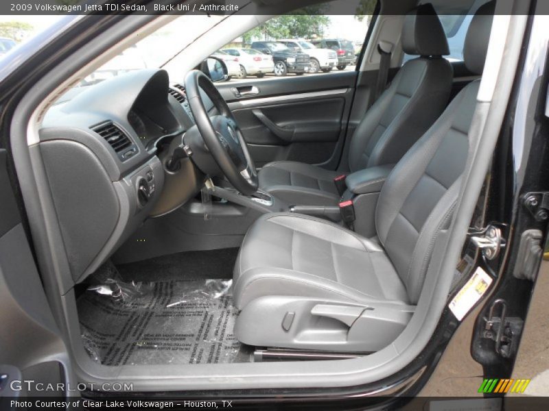 Black Uni / Anthracite 2009 Volkswagen Jetta TDI Sedan
