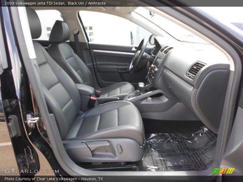 Black Uni / Anthracite 2009 Volkswagen Jetta TDI Sedan