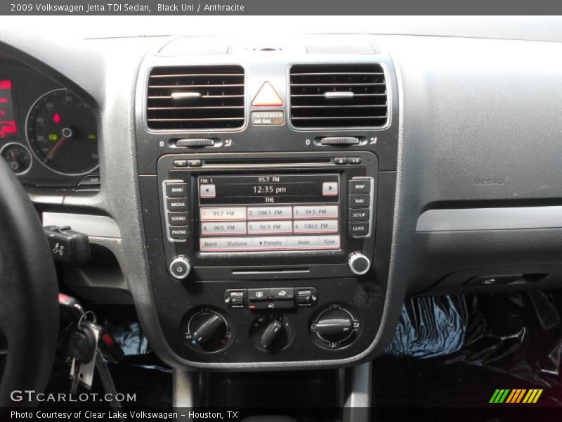Black Uni / Anthracite 2009 Volkswagen Jetta TDI Sedan