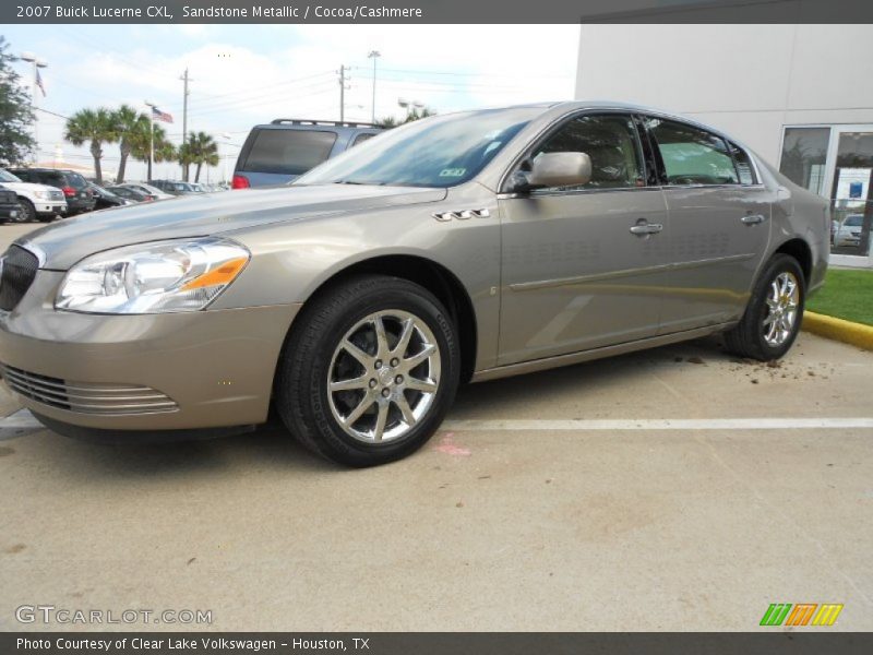 Sandstone Metallic / Cocoa/Cashmere 2007 Buick Lucerne CXL