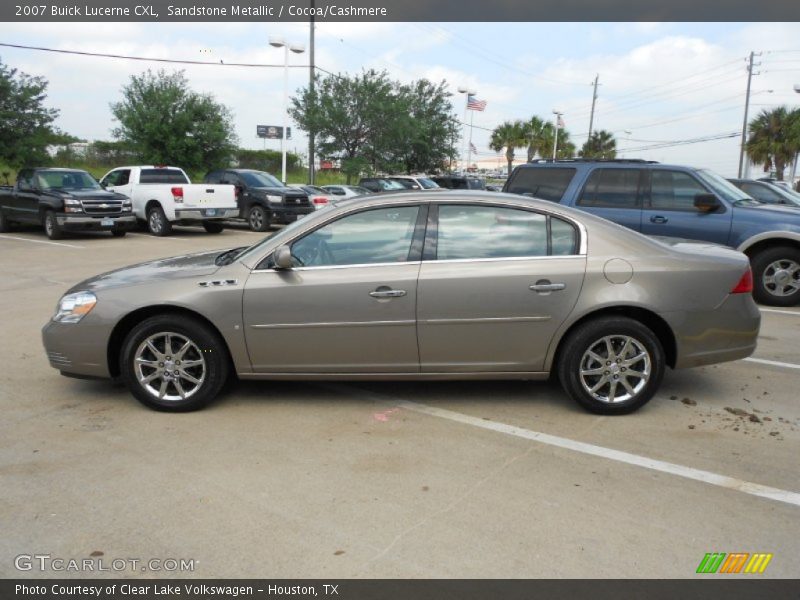 Sandstone Metallic / Cocoa/Cashmere 2007 Buick Lucerne CXL