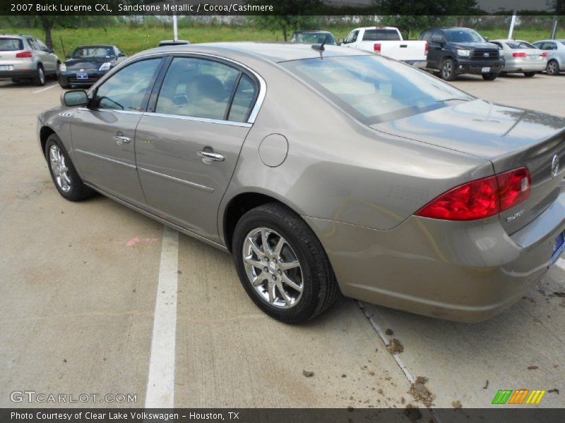 Sandstone Metallic / Cocoa/Cashmere 2007 Buick Lucerne CXL