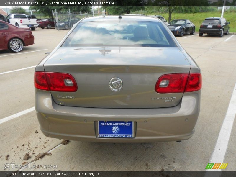 Sandstone Metallic / Cocoa/Cashmere 2007 Buick Lucerne CXL
