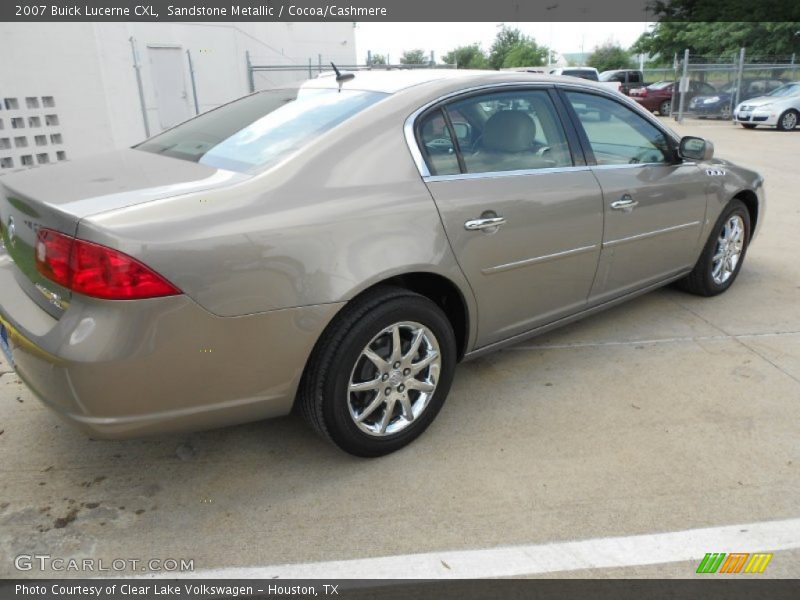 Sandstone Metallic / Cocoa/Cashmere 2007 Buick Lucerne CXL