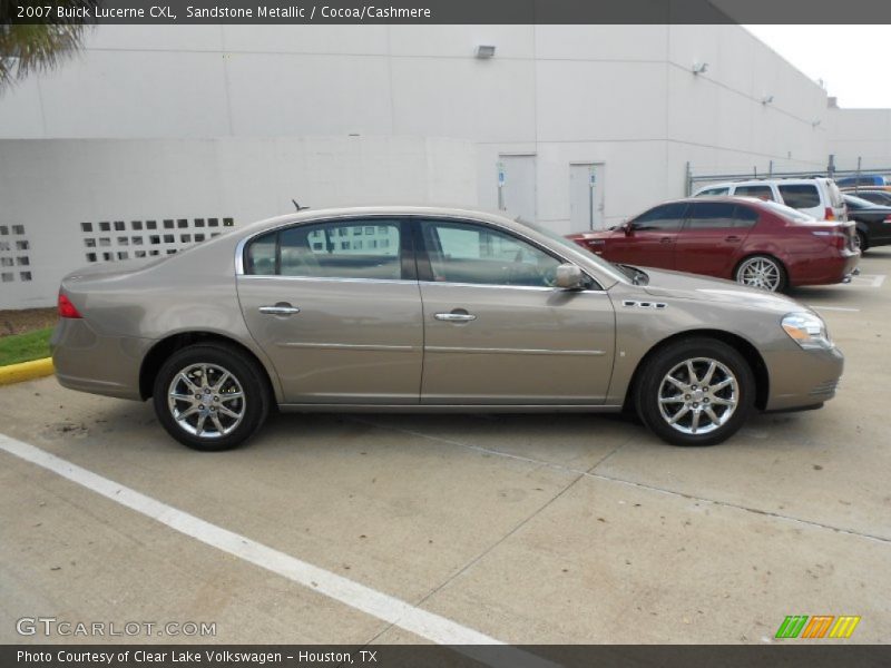 Sandstone Metallic / Cocoa/Cashmere 2007 Buick Lucerne CXL