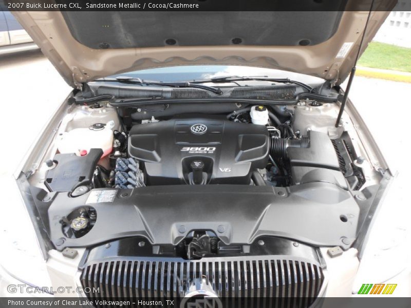 Sandstone Metallic / Cocoa/Cashmere 2007 Buick Lucerne CXL