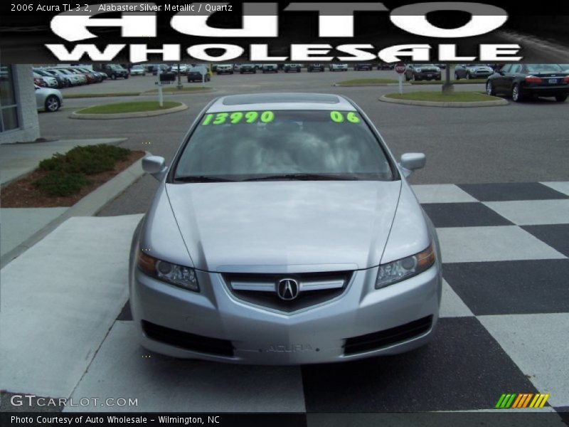 Alabaster Silver Metallic / Quartz 2006 Acura TL 3.2
