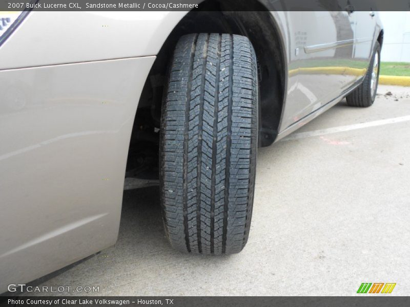 Sandstone Metallic / Cocoa/Cashmere 2007 Buick Lucerne CXL