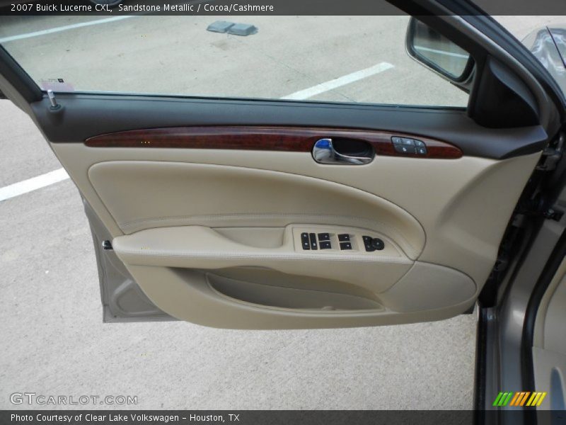 Sandstone Metallic / Cocoa/Cashmere 2007 Buick Lucerne CXL