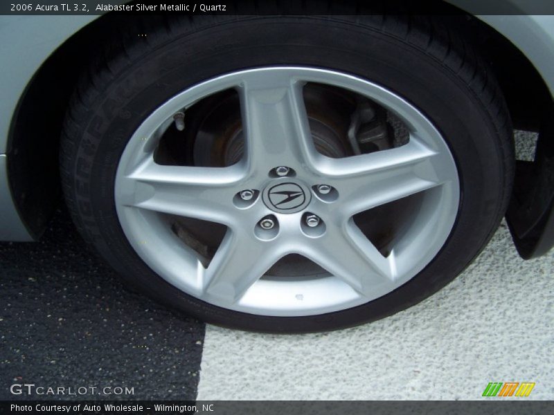 Alabaster Silver Metallic / Quartz 2006 Acura TL 3.2