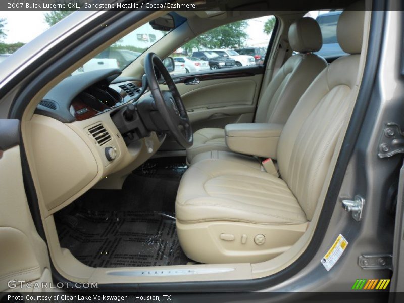 Sandstone Metallic / Cocoa/Cashmere 2007 Buick Lucerne CXL