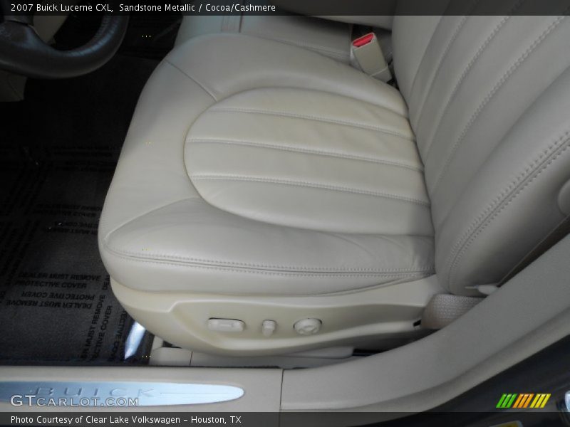 Sandstone Metallic / Cocoa/Cashmere 2007 Buick Lucerne CXL