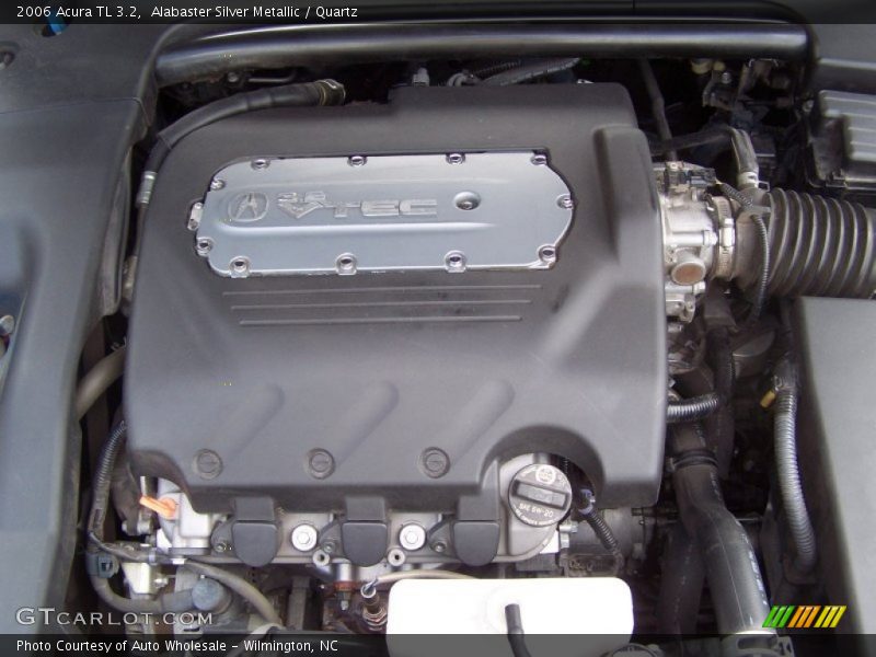 Alabaster Silver Metallic / Quartz 2006 Acura TL 3.2