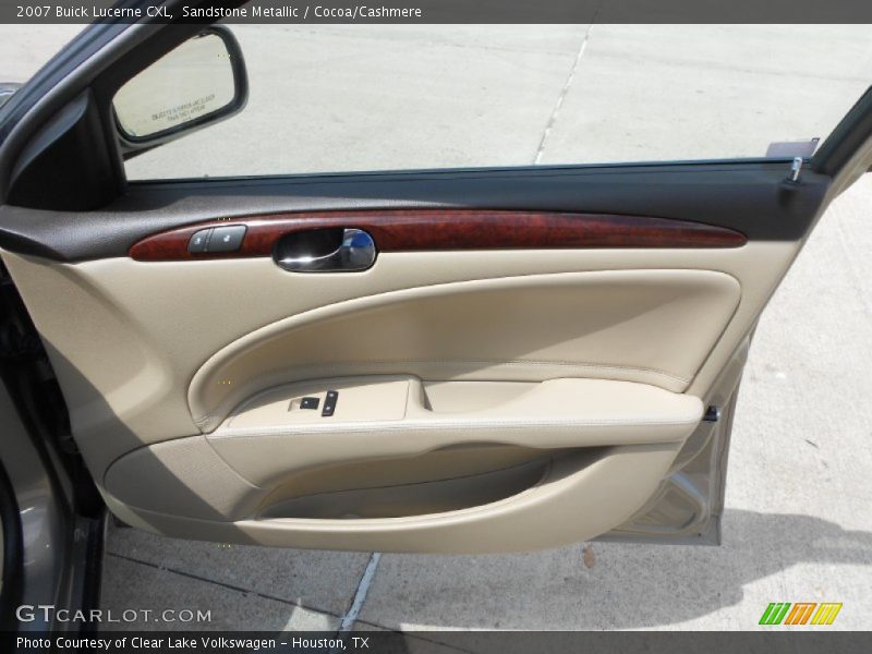 Sandstone Metallic / Cocoa/Cashmere 2007 Buick Lucerne CXL