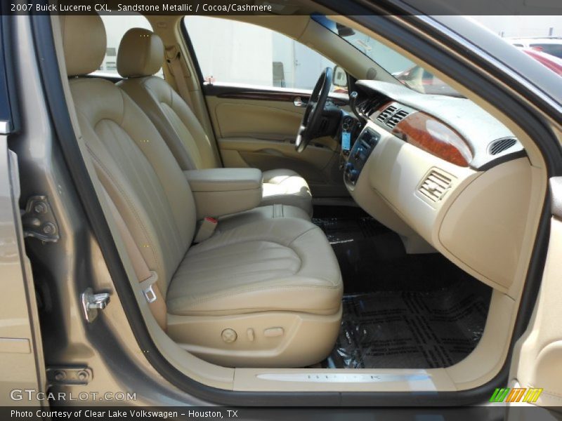 Sandstone Metallic / Cocoa/Cashmere 2007 Buick Lucerne CXL