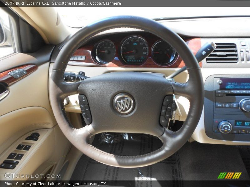 Sandstone Metallic / Cocoa/Cashmere 2007 Buick Lucerne CXL