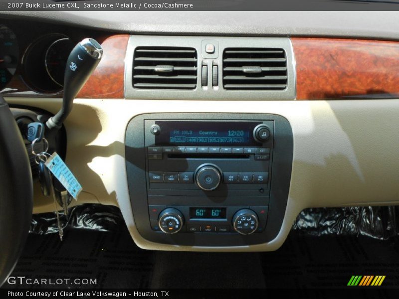 Sandstone Metallic / Cocoa/Cashmere 2007 Buick Lucerne CXL