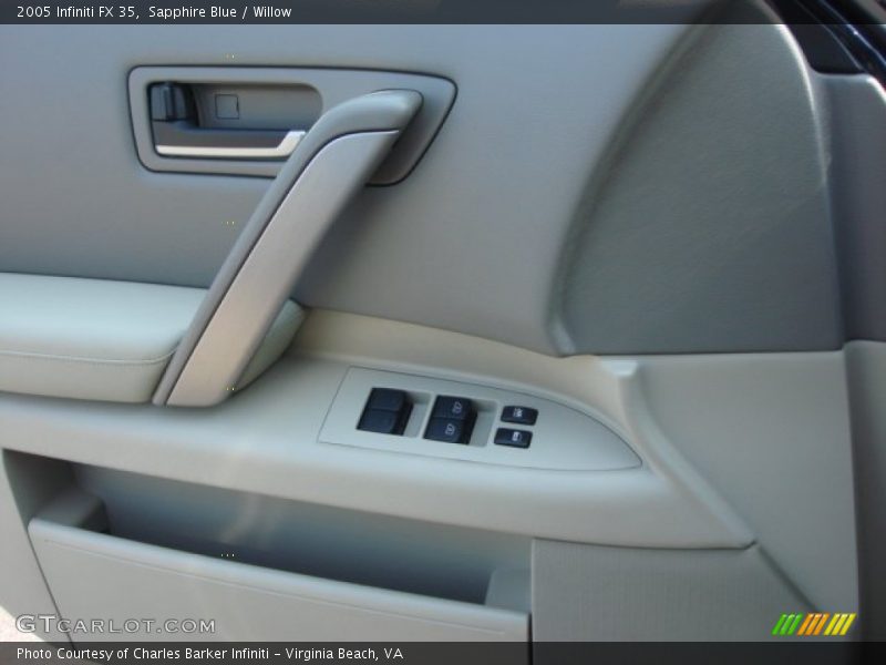 Sapphire Blue / Willow 2005 Infiniti FX 35
