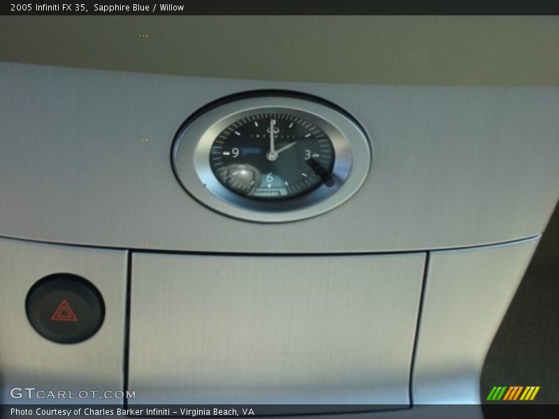 Sapphire Blue / Willow 2005 Infiniti FX 35