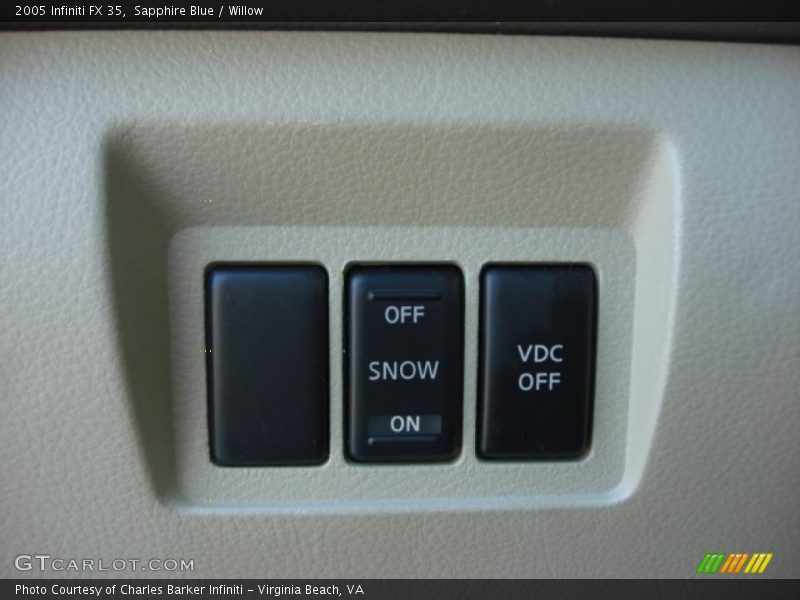 Sapphire Blue / Willow 2005 Infiniti FX 35