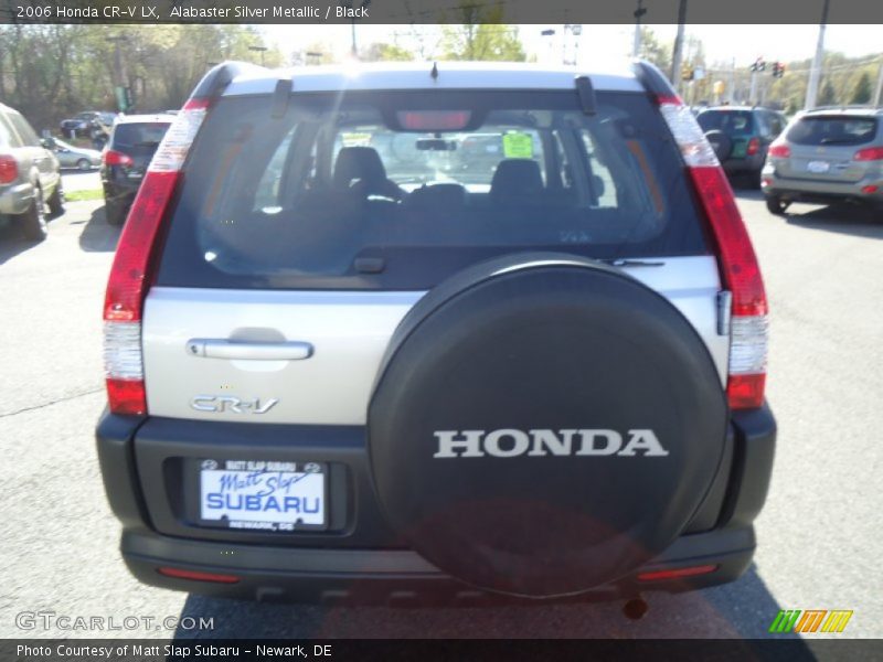 Alabaster Silver Metallic / Black 2006 Honda CR-V LX