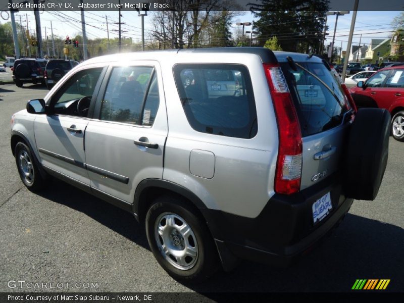 Alabaster Silver Metallic / Black 2006 Honda CR-V LX