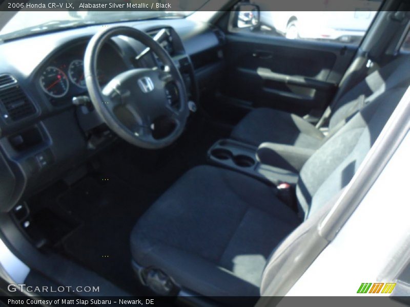 Alabaster Silver Metallic / Black 2006 Honda CR-V LX