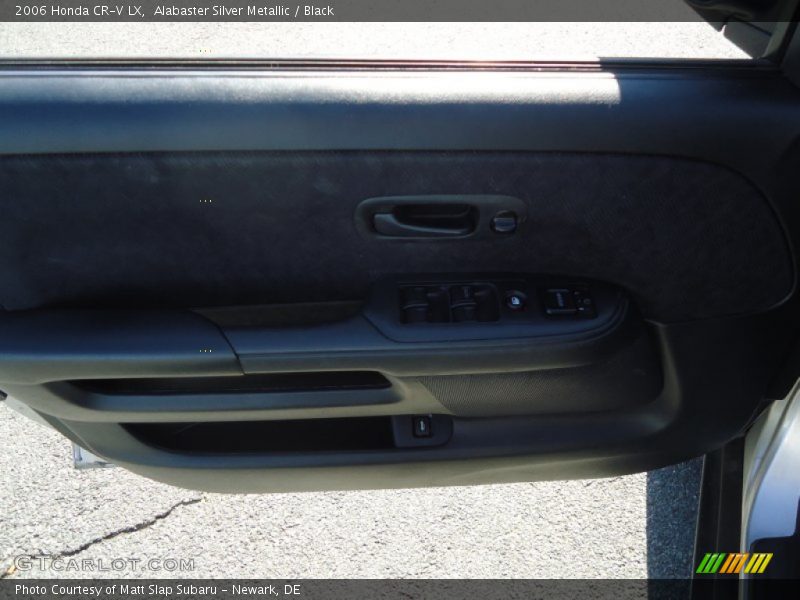 Alabaster Silver Metallic / Black 2006 Honda CR-V LX