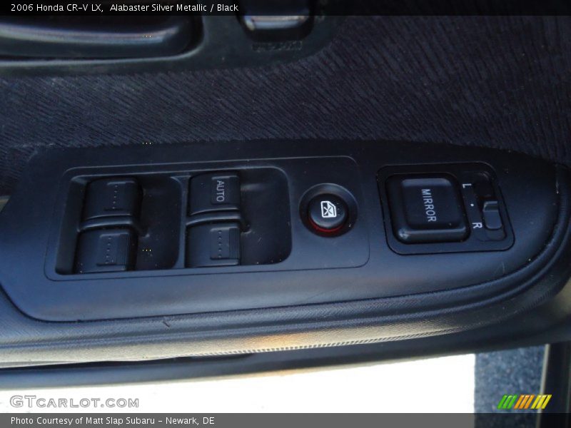 Alabaster Silver Metallic / Black 2006 Honda CR-V LX