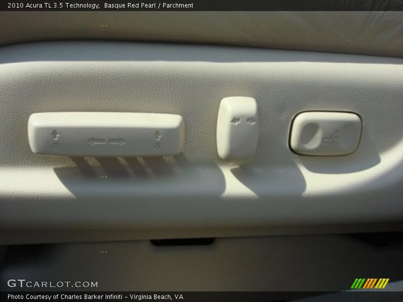 Basque Red Pearl / Parchment 2010 Acura TL 3.5 Technology