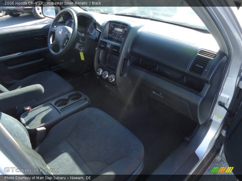 Alabaster Silver Metallic / Black 2006 Honda CR-V LX