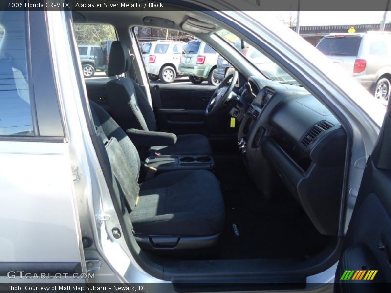 Alabaster Silver Metallic / Black 2006 Honda CR-V LX